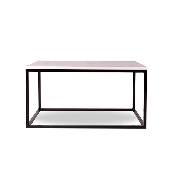 Metal Frame Coffee Table