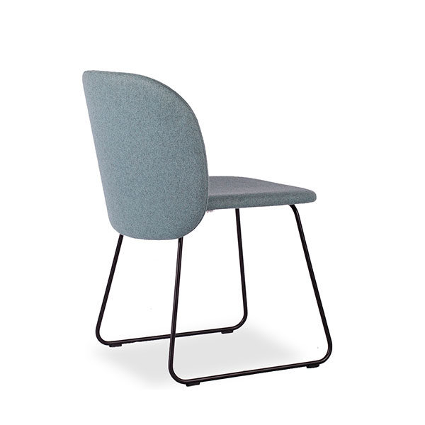 Milan chair blueblack