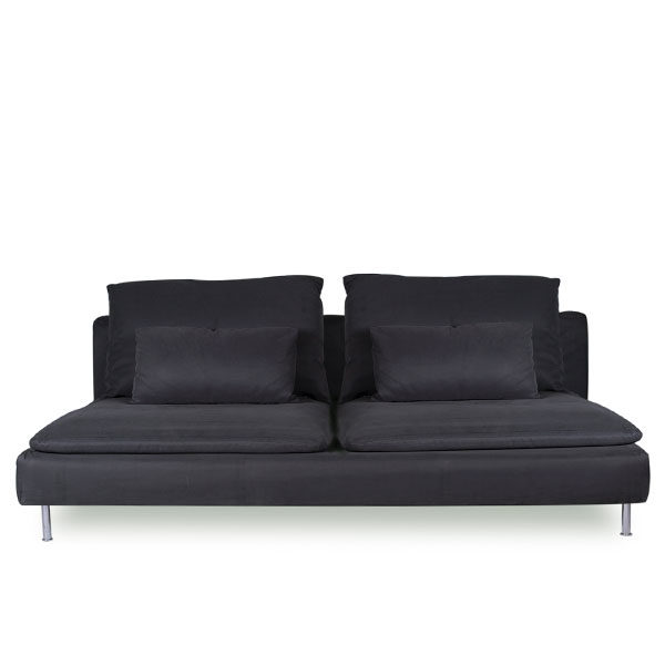 Sectional Sofa Grey Front
