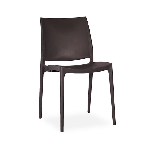Stax Chair Charcoal Angle