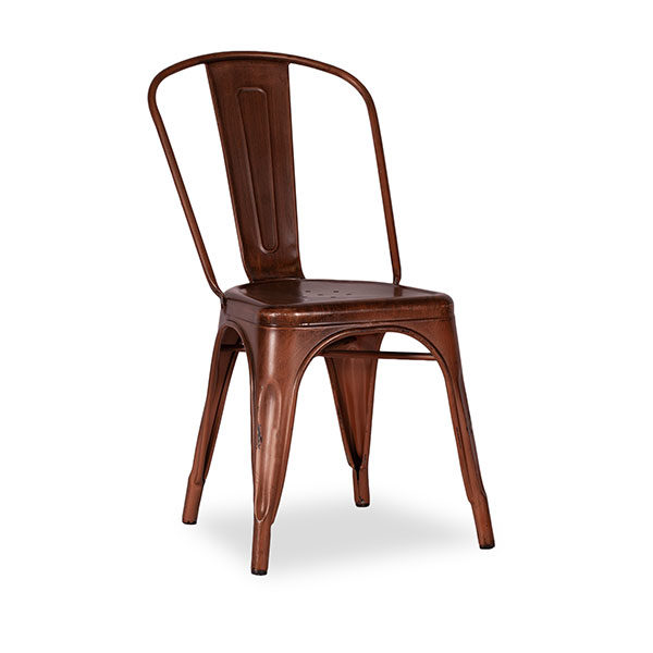 Tolix Chair dark copper