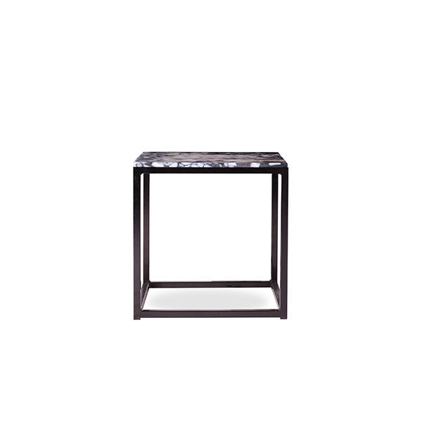 Metal Frame Side Table