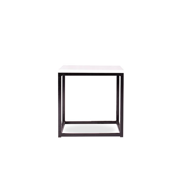 Metal Frame Square White