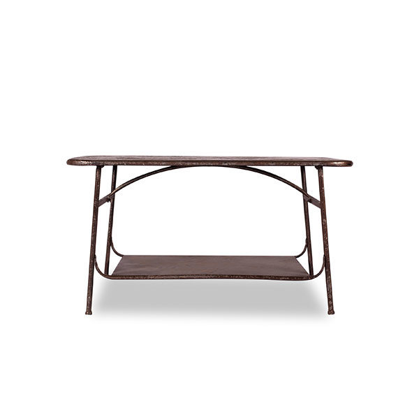 Zinc Coffee Table Front