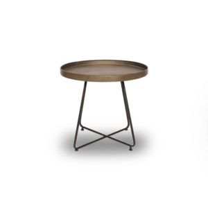 rusticgold side table